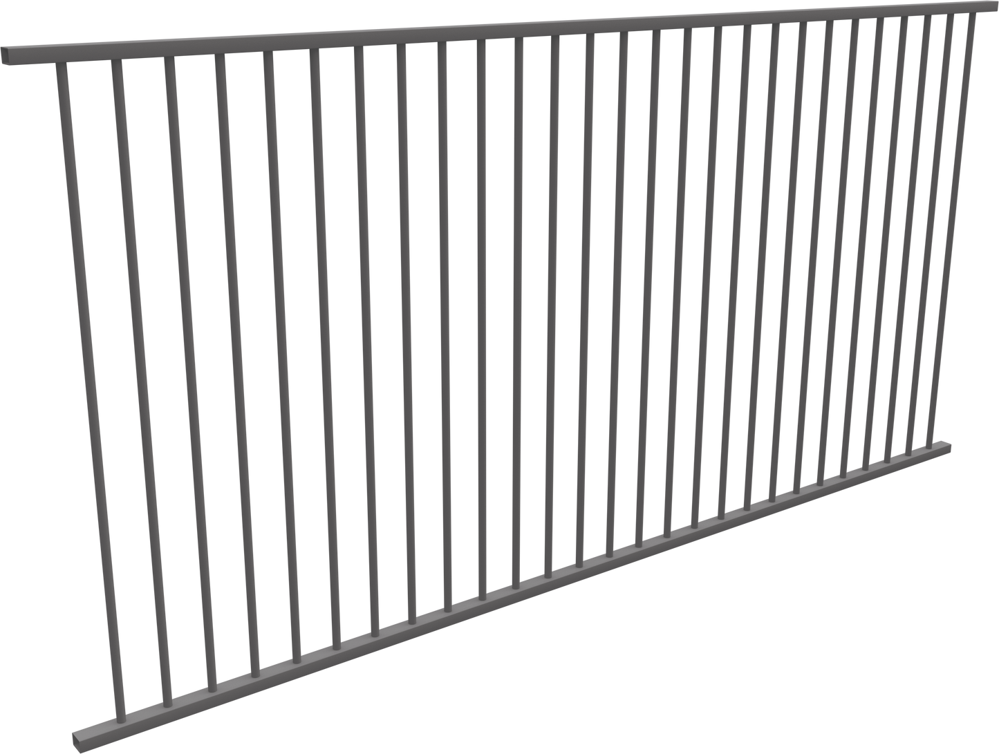 Pool compliant flat top panels