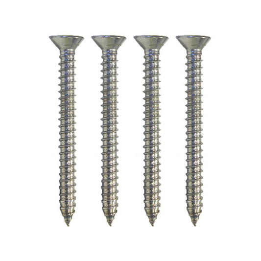 100mm COUNTER SUNK SCREW - 4 PACK