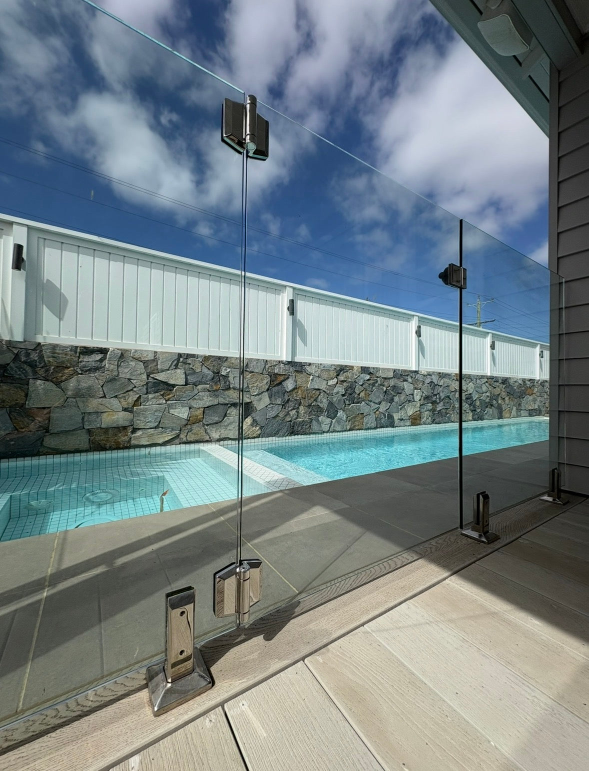 12mm Master Range Hinge Panel | Toughened Glass | Pool Fencing