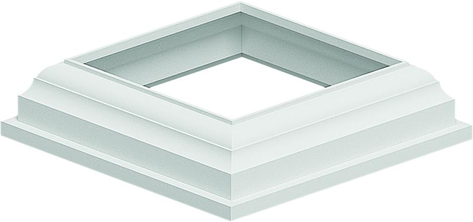 PVC Post Cap | White | Multiple Styles & Sizes