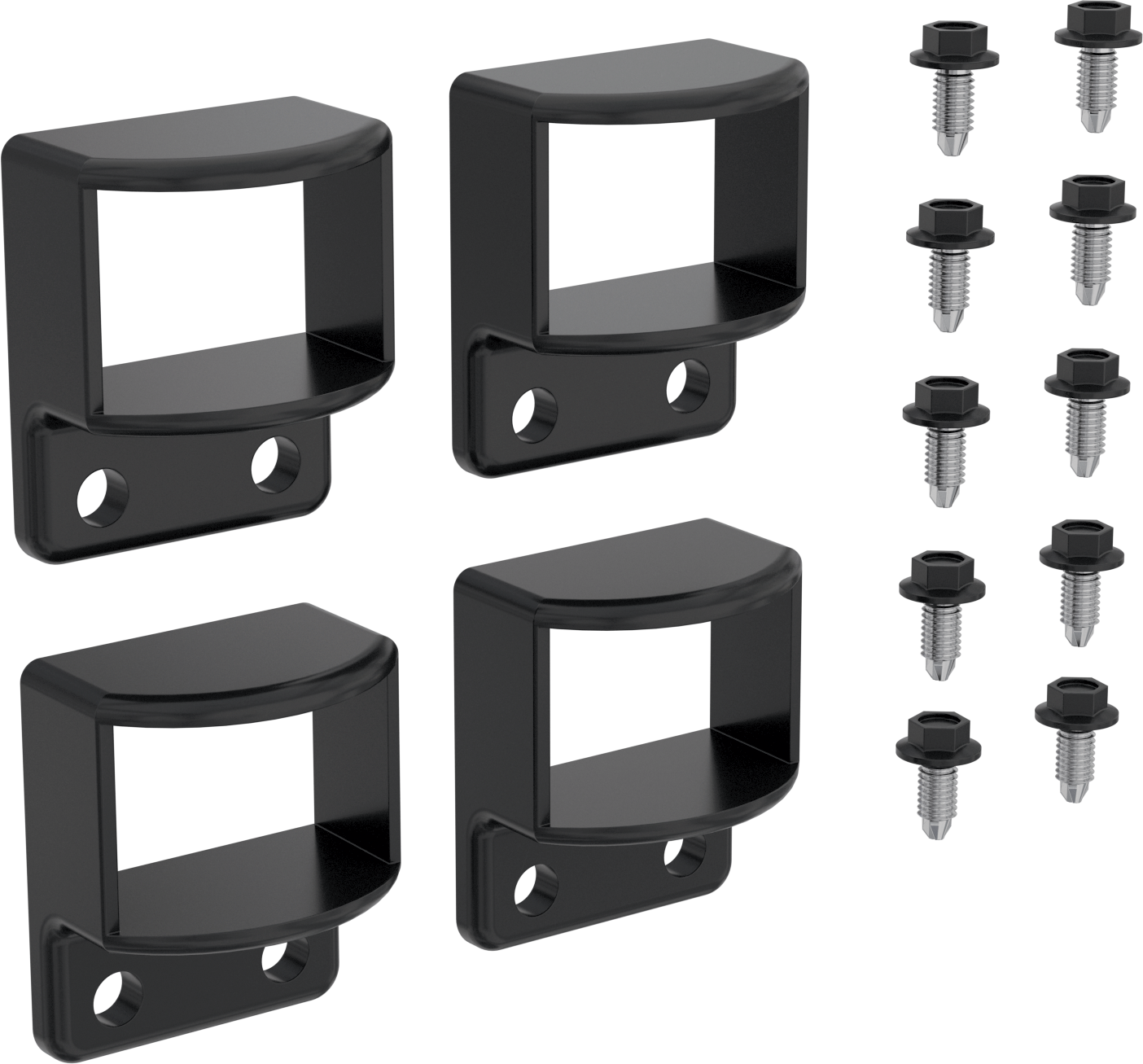 Flat top brackets