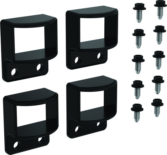 Flat Top Pool Fence Bracket | Standard | 4 Pack