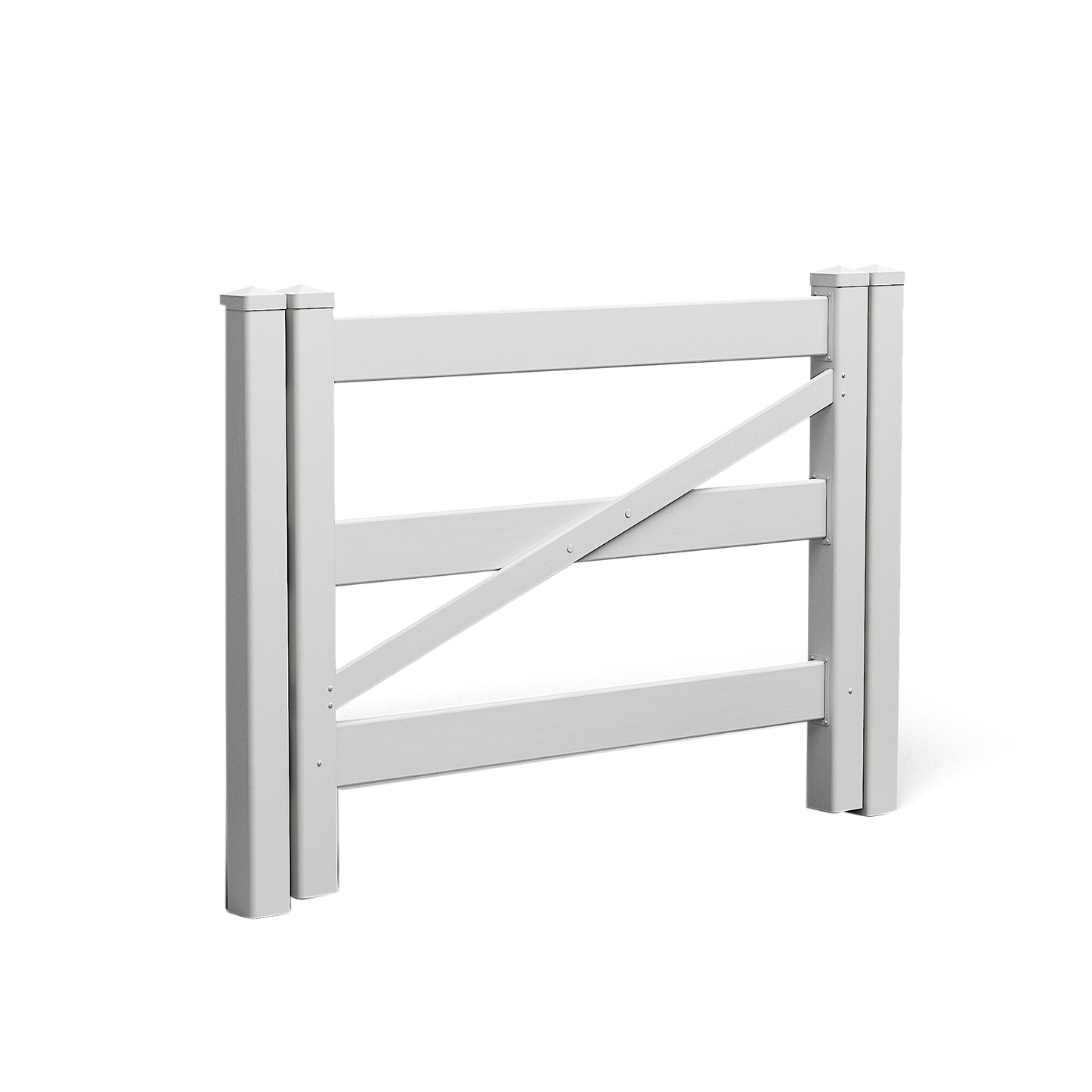 1,2,3,4,5 Rail Pvc Hampton fencing