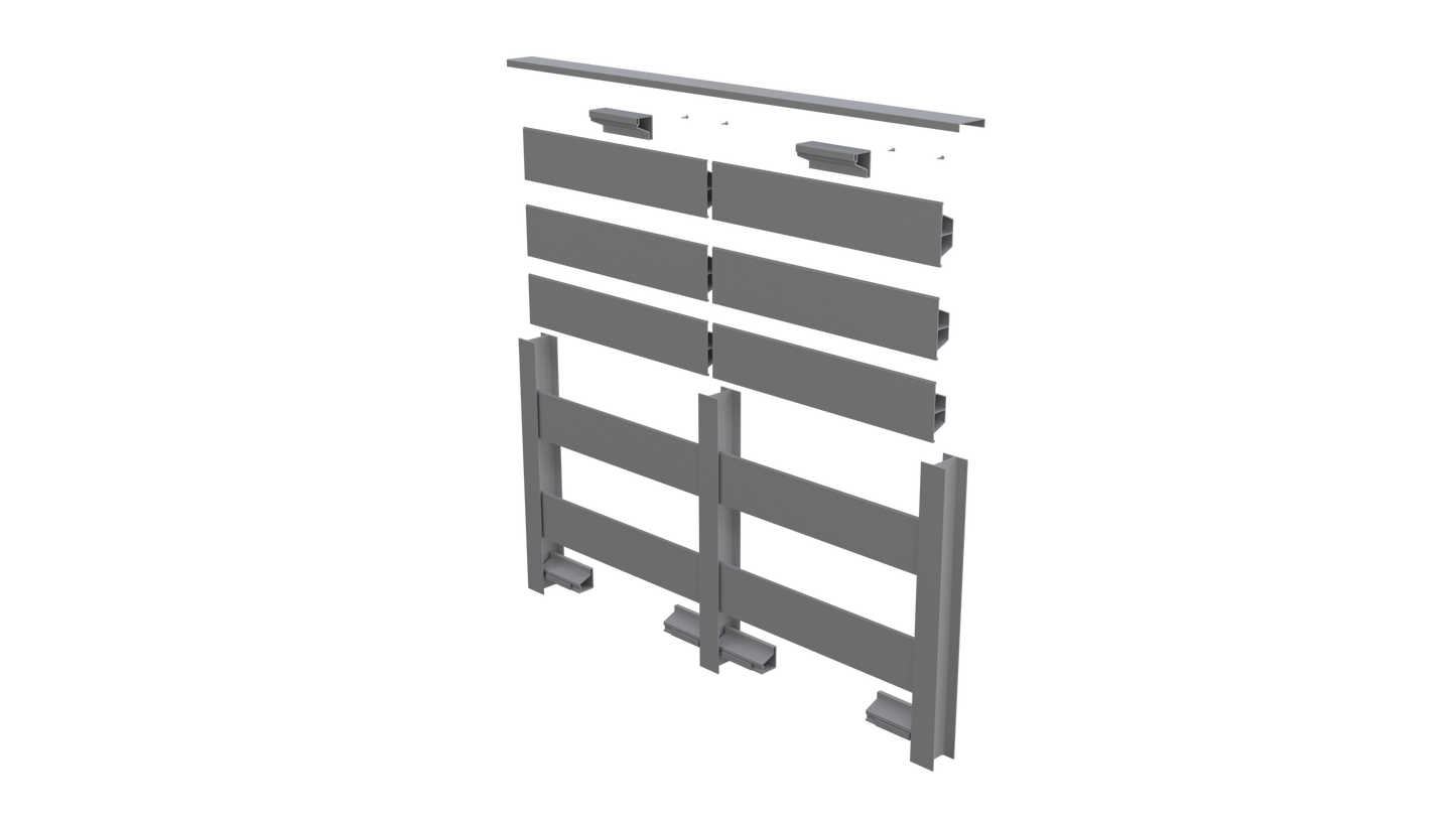 SuperCap Composite Retaining Wall Channel Cap | 2 Sizes