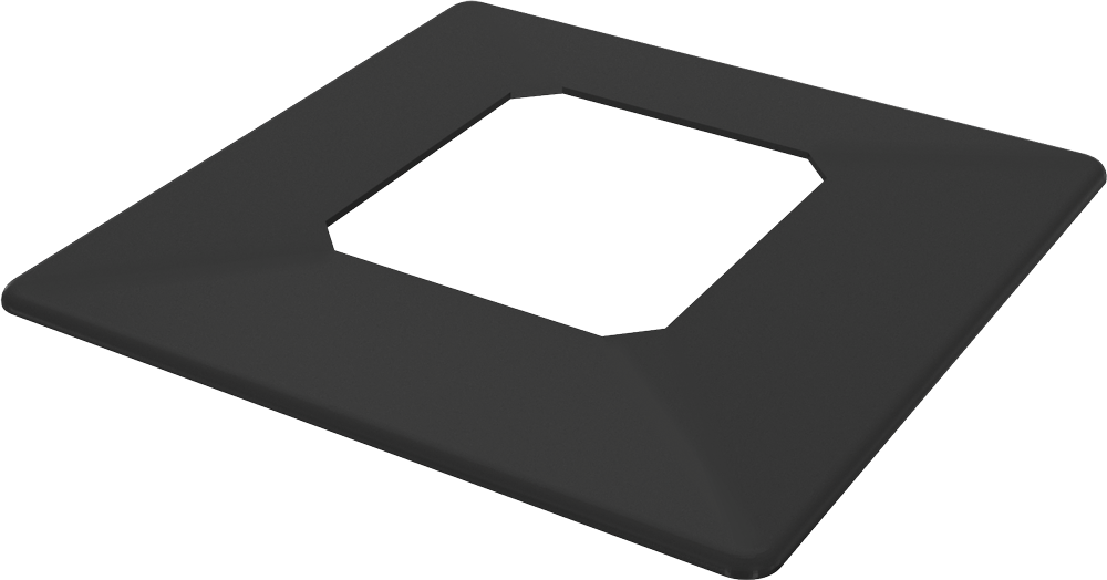 Tapered Core Drill Spigot Cover | SS2205 | Matt Black, Polish & Satin