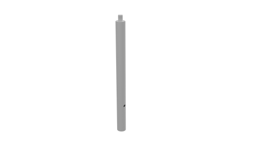 PIK Fencing 400mm Base Extender Picket Satin Black & Pearl White | Extra Anchoring and Slab Edge Fill