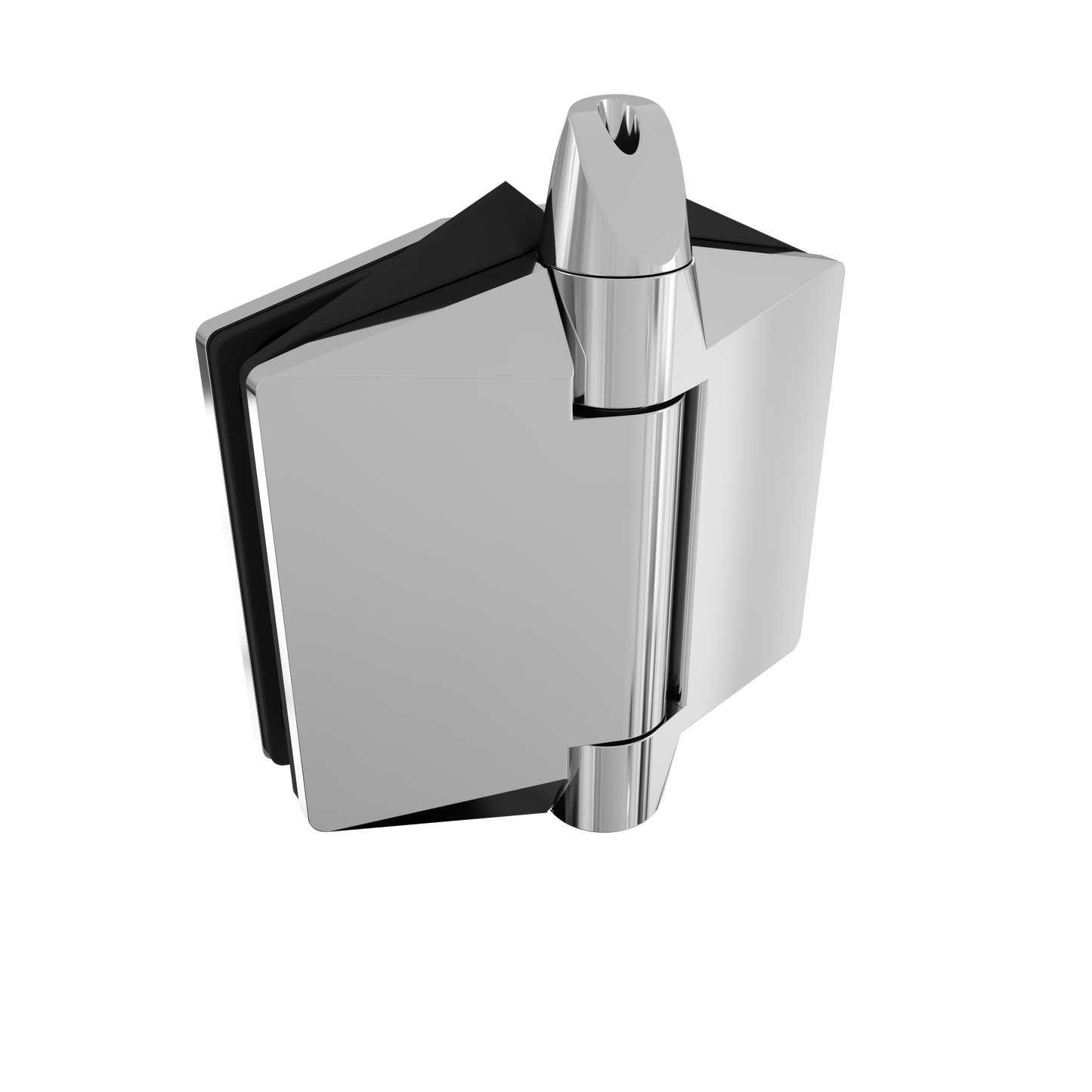 Polaris Soft Close Glass to Glass Pool Gate Hinge | SS2205 | Black, White, Satin & Polish