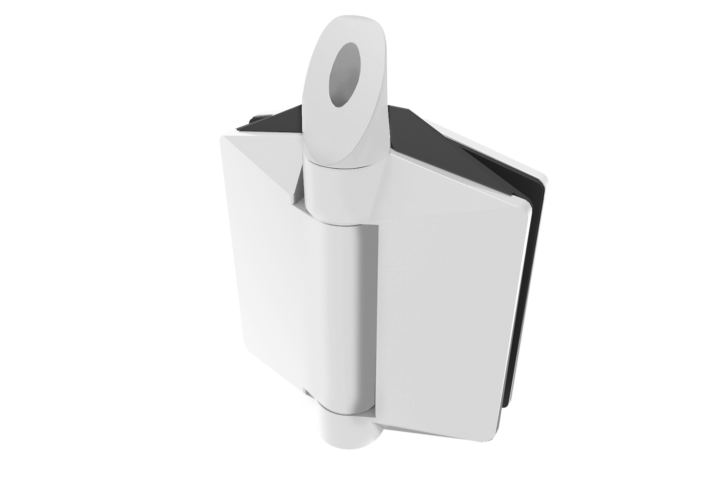 Polaris Soft Close Glass to Glass Pool Gate Hinge | SS2205 | Black, White, Satin & Polish
