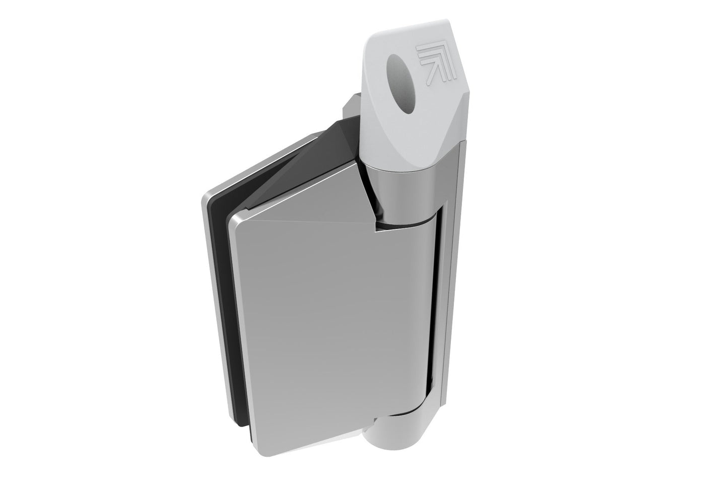 Polaris Hinge - Glass to wall