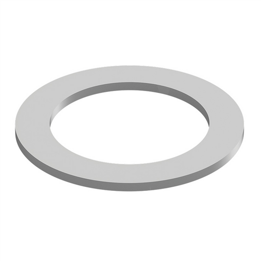 PIK Fencing Dress Ring 50mm Satin Black & Pearl White | Finishing Cover for Core Drilled Pickets