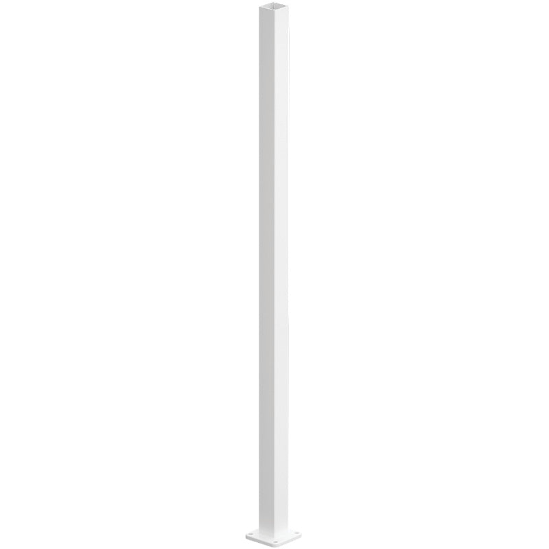 Aluminium base plate post