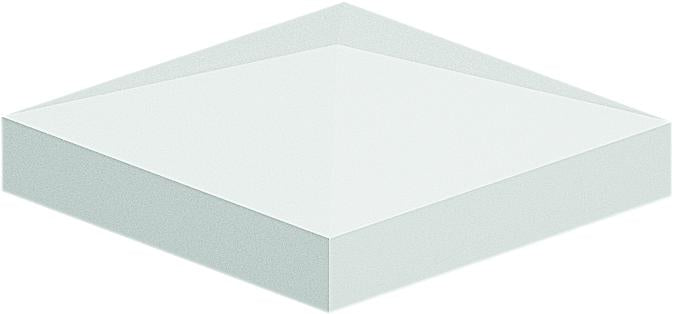 PVC Post Cap | White | Multiple Styles & Sizes