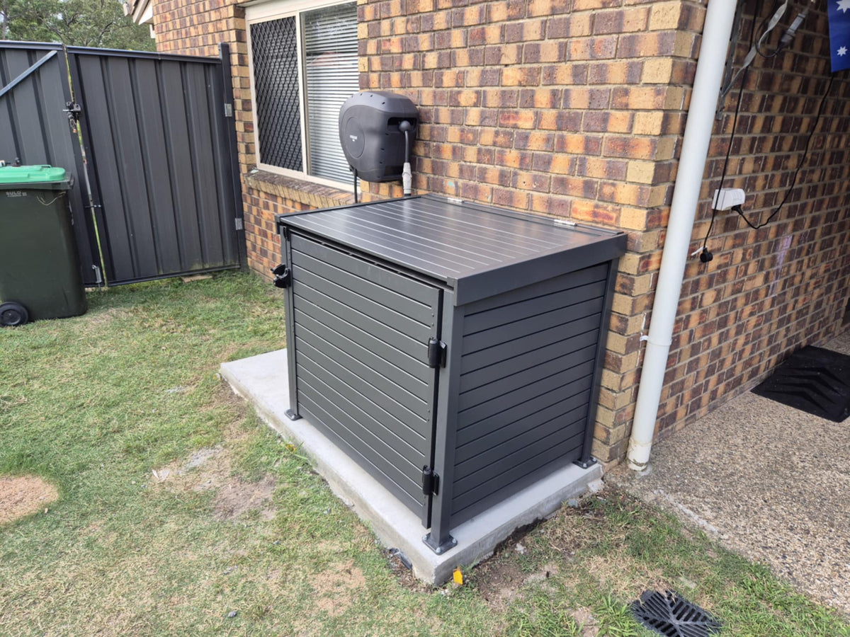 Custom Aluminium Pool Equipment Enclosure - Made to Order | 10 Year Wa ...