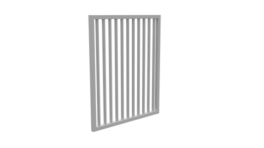 PIK Fencing Pedestrian Gate 975mm Satin Black & Pearl White | AS1926.1 Pool Compliant Aluminium Gate with Gate Kit