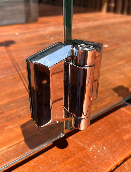 12mm Hinge Panel | Suits 8mm Gate | Toughened Glass | Pool Fencing