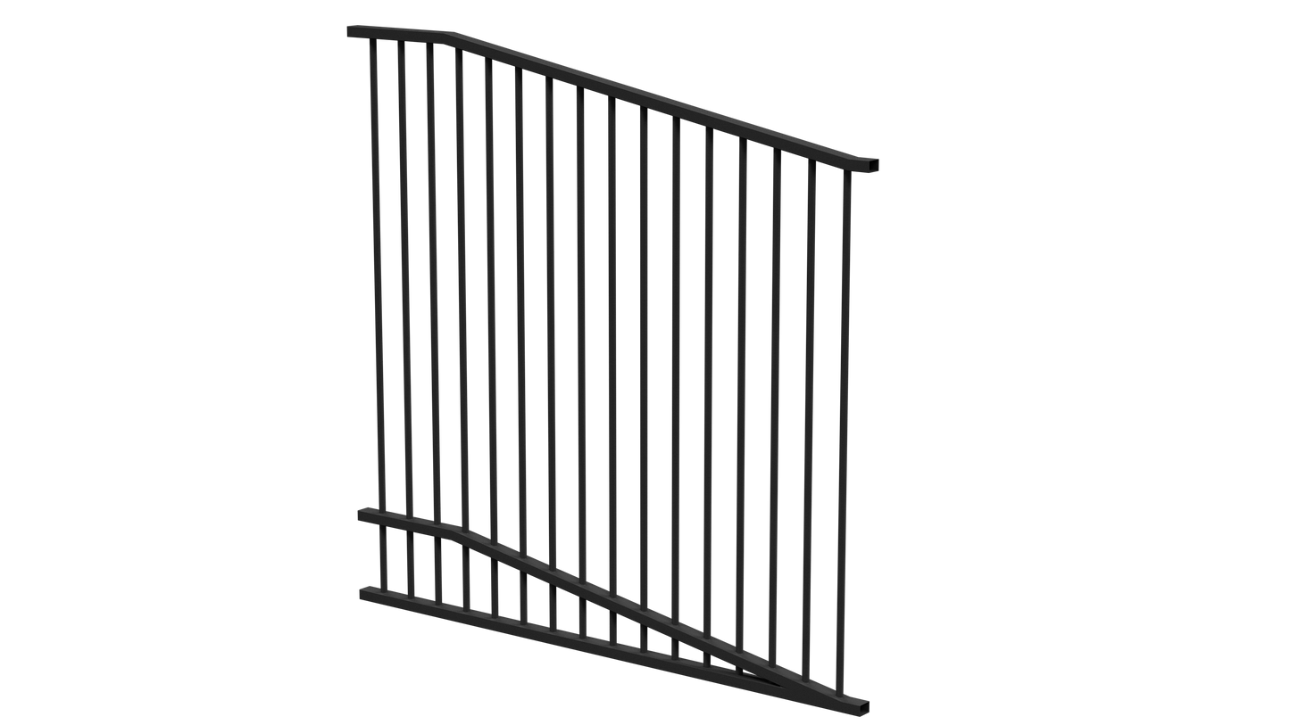 Standard aluminium rake panel