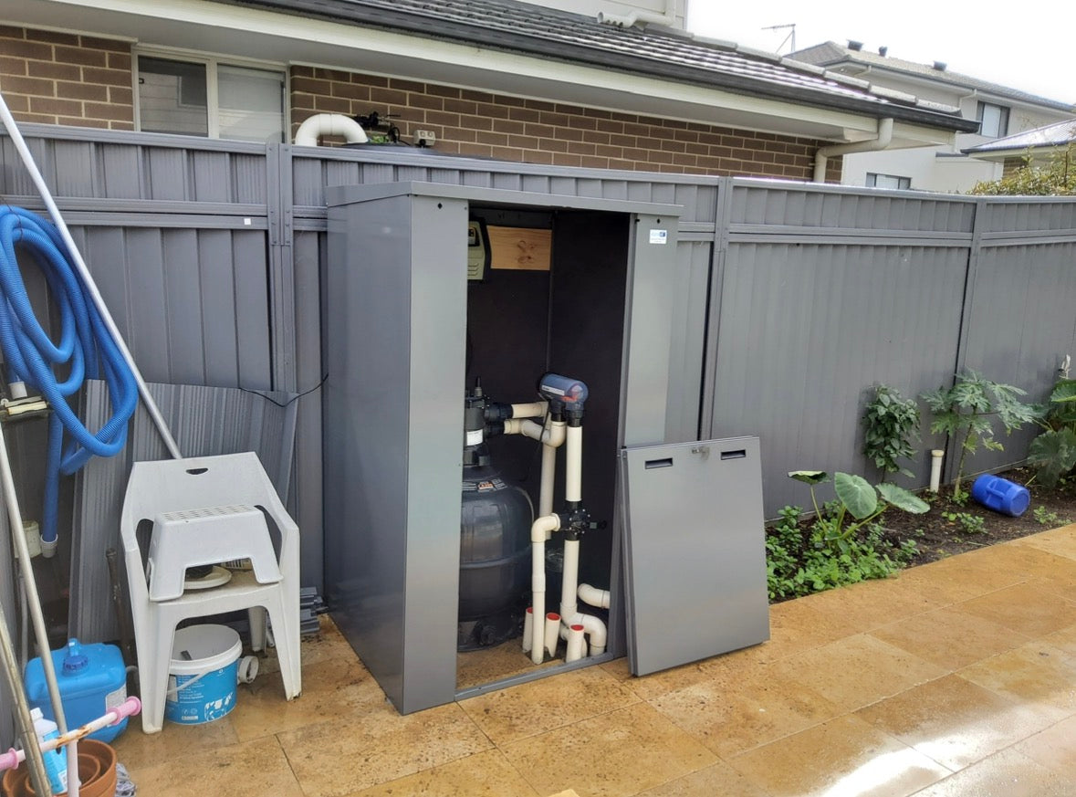Acoustic Box™ Soundproof Pool Pump Enclosure | 1845mm High | Boundary Compliant