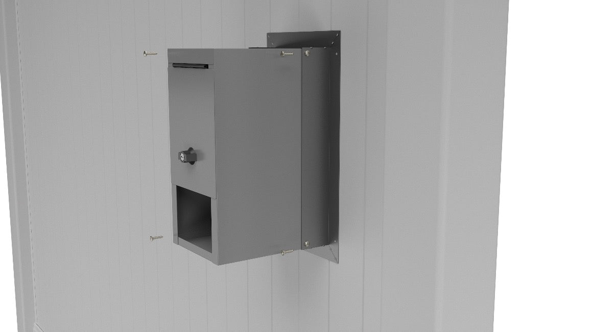 Fence Mount Letterbox | White, Black & SS316 | Modern Coastal Style