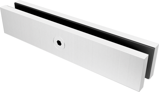 Large Glass to Glass Clamp | SS316 | 12mm Glass | 20-95mm Gap | Black, White, Satin & Polish