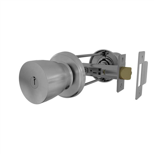 Lockwood 534 Round Knob Gate Lock | Keyed Both Sides | Hamptons Fencing