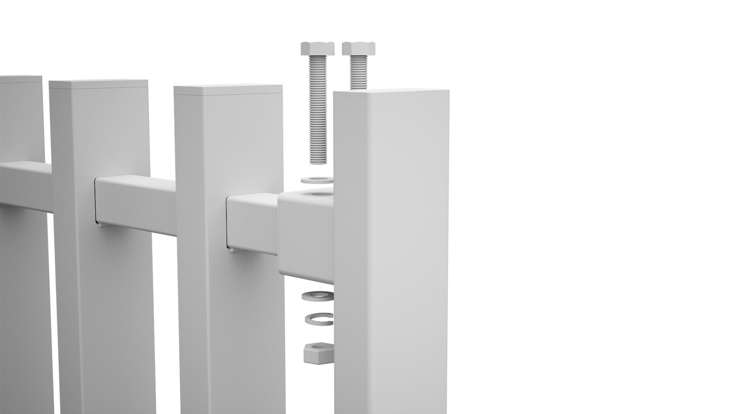BARR Batten Panel Gate Converter | Aluminium Pool Fencing | 3 Heights Available