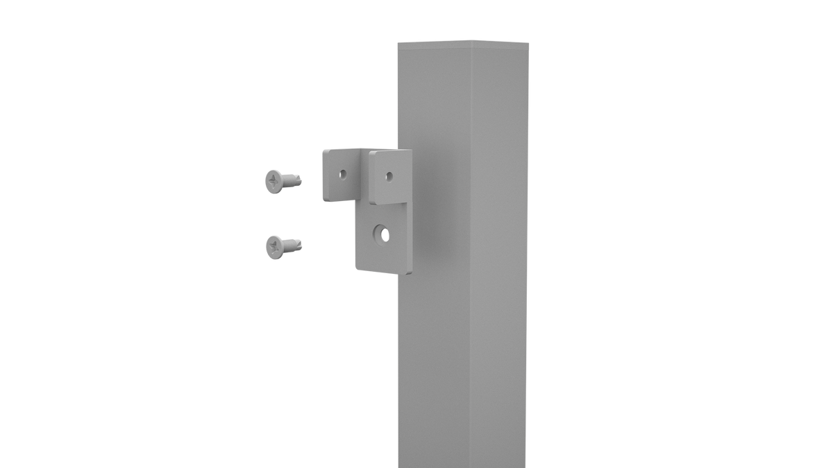 BARR Batten Fencing Brackets | Panel Connectors | 3 Styles | Black & White