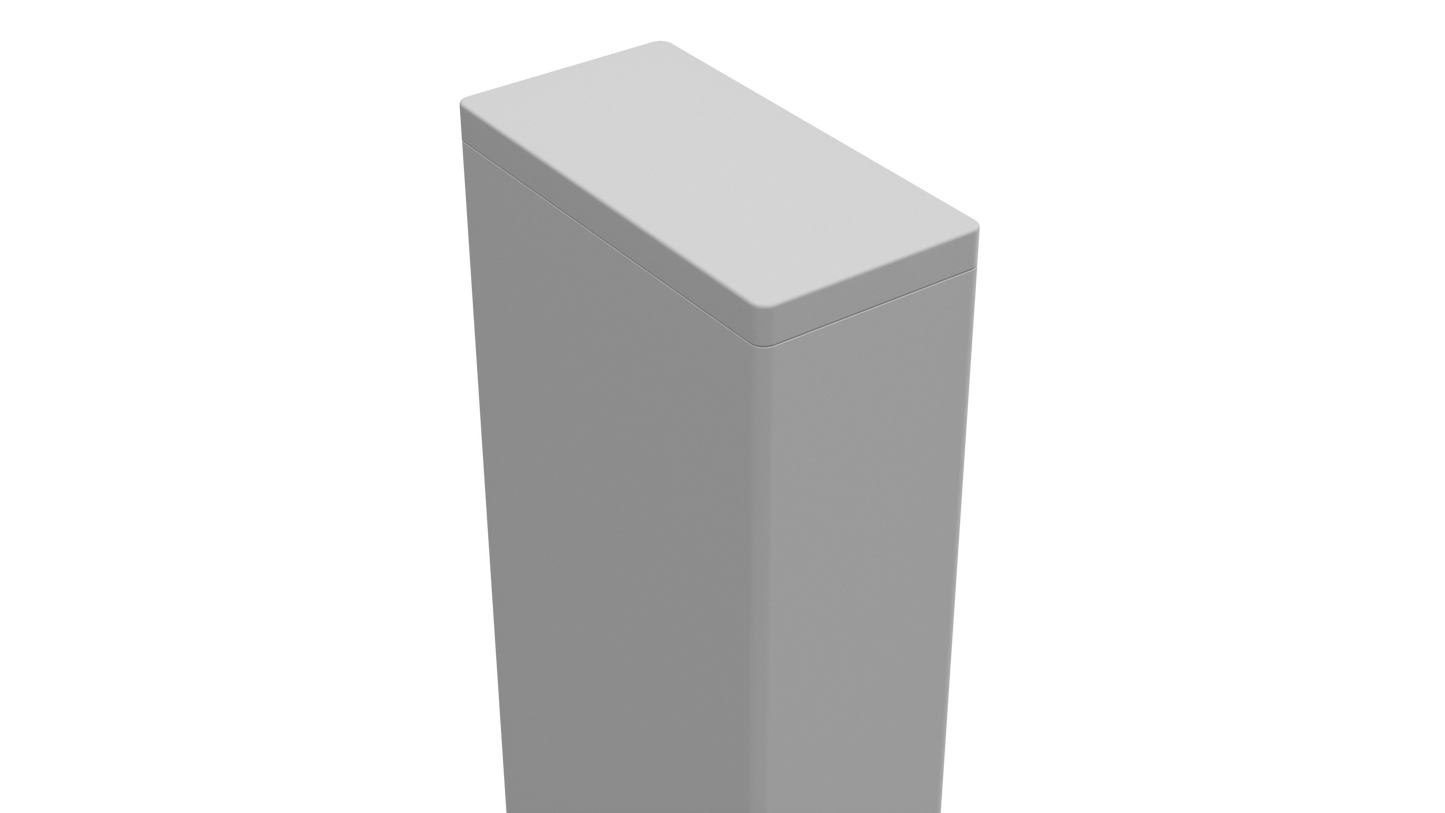 BARR Batten Aluminium Fence Posts | Base Plate & In-Ground | 50x25mm Profile | Multiple Applications