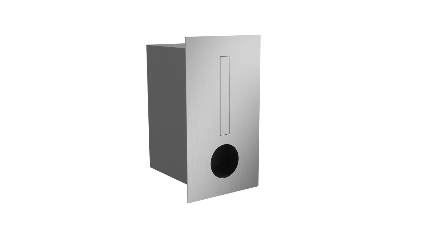 Fence Mount Letterbox | White, Black & SS316 | Modern Coastal Style