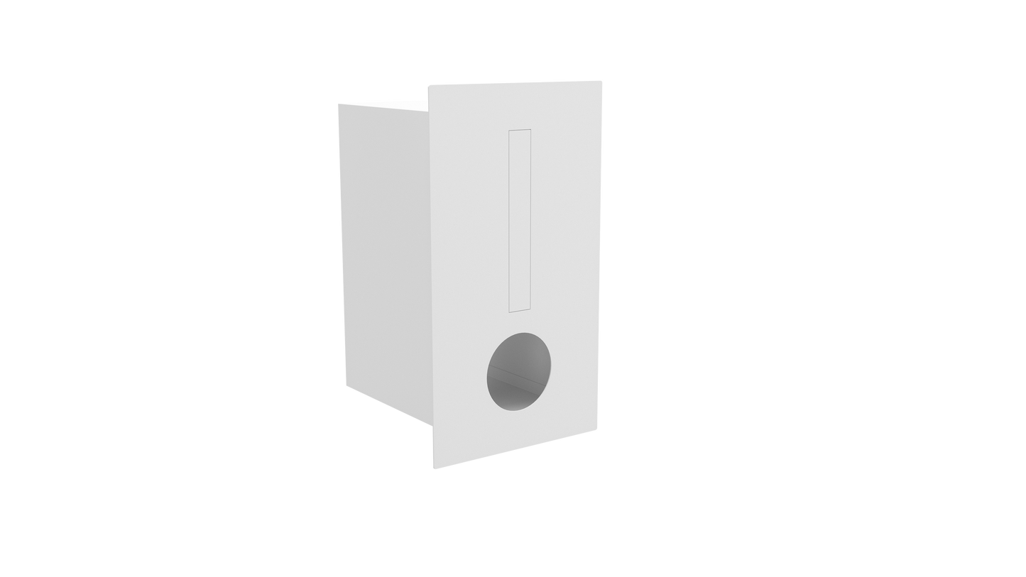 Fence Mount Letterbox | White, Black & SS316 | Modern Coastal Style