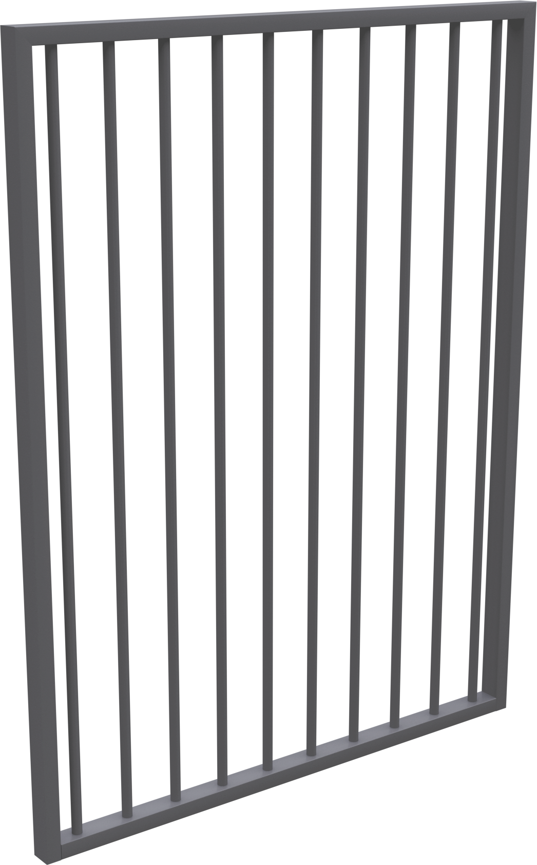 Flat Top Aluminium Pool Fence Gate - AS1926.1 Compliant | Ready to Install