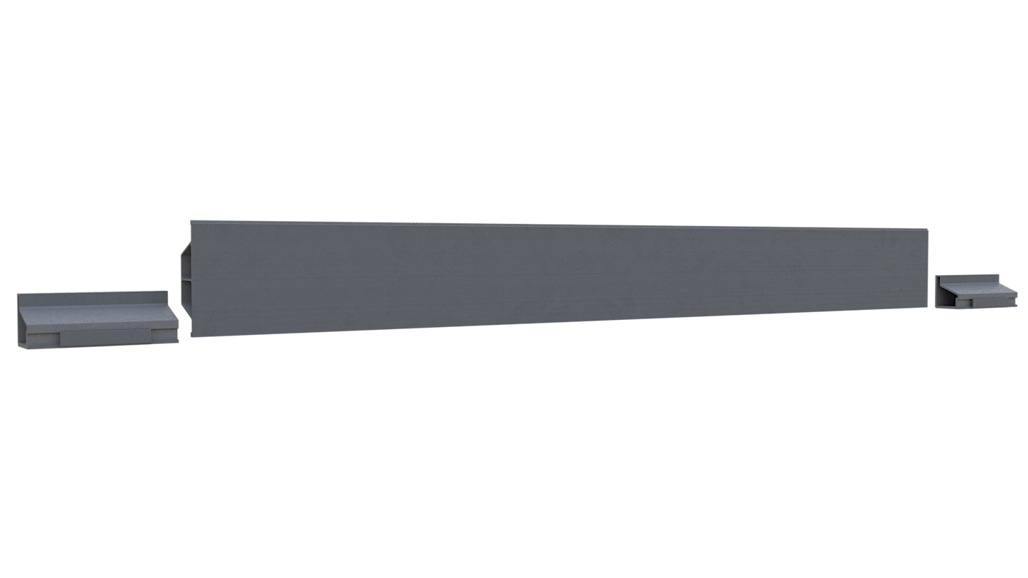 SuperSleeper Composite Retaining Wall Horizontal Beam | 2 Sizes