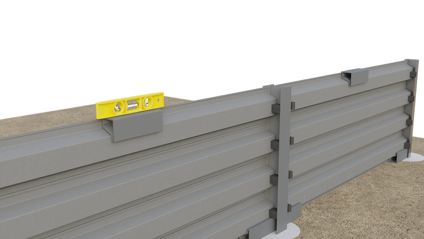 SuperSupport Composite Retaining Wall Foundation Support