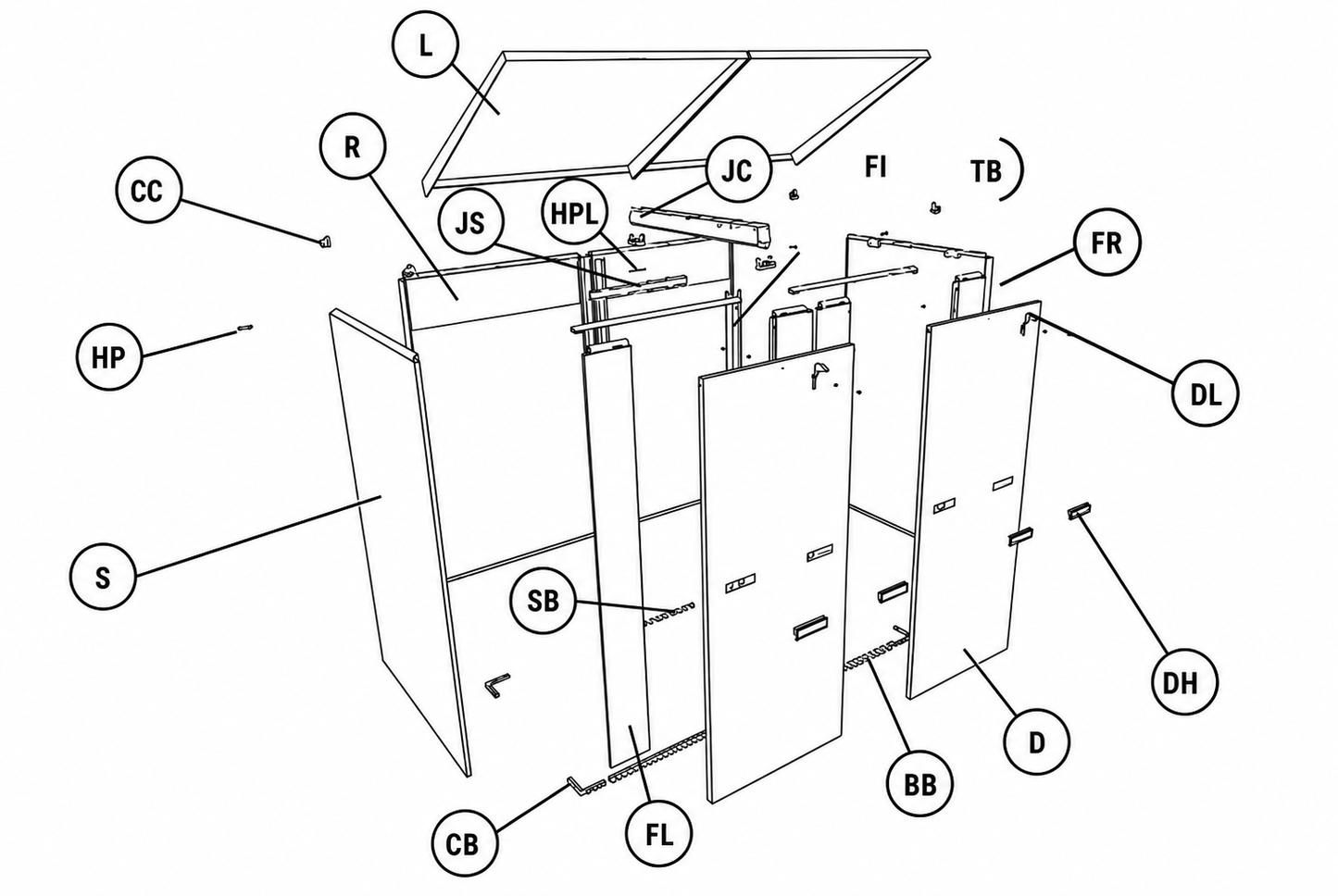 Acoustic Box™ Soundproof Pool Pump Enclosure | 1845mm High | Boundary Compliant