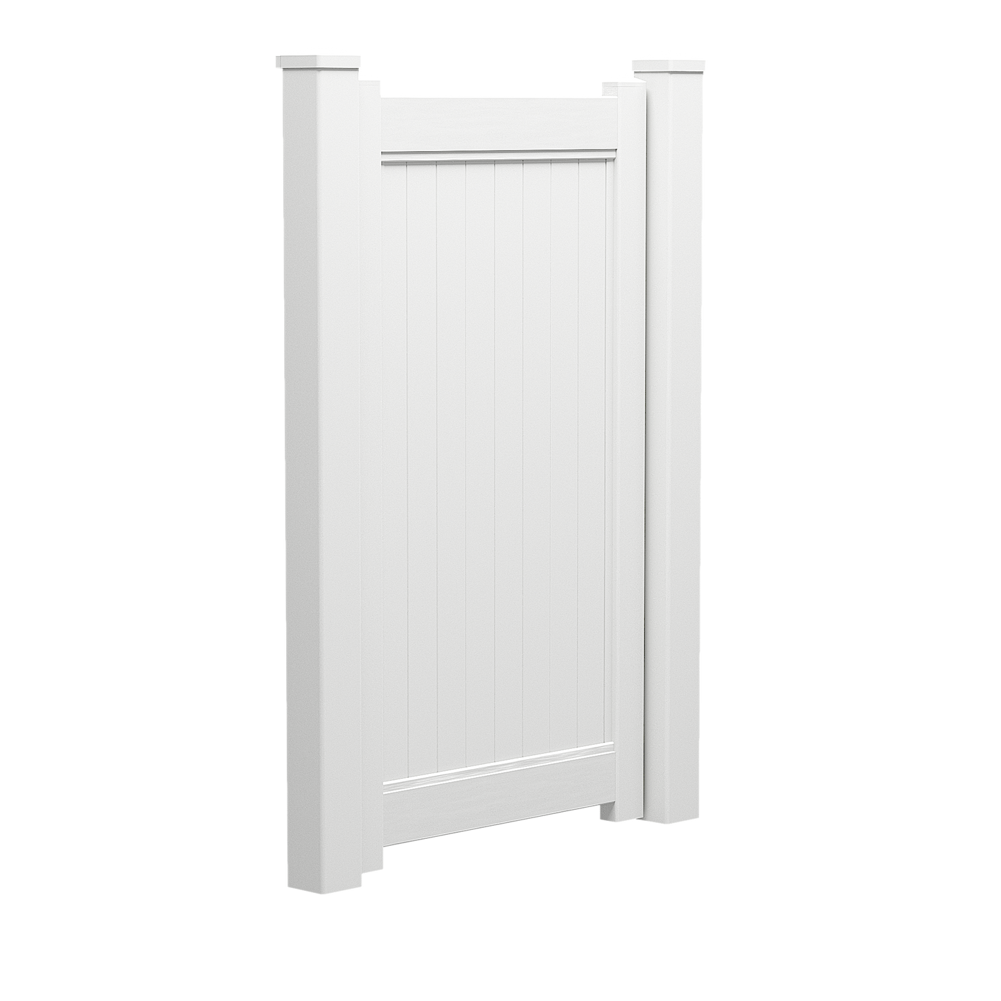 PVC Pedestrian Gate | White | Multiple Styles & Sizes