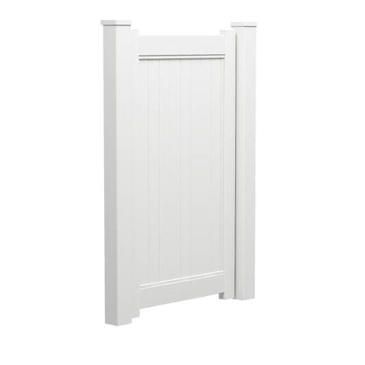 PVC Pedestrian Gate | White | Multiple Styles & Sizes