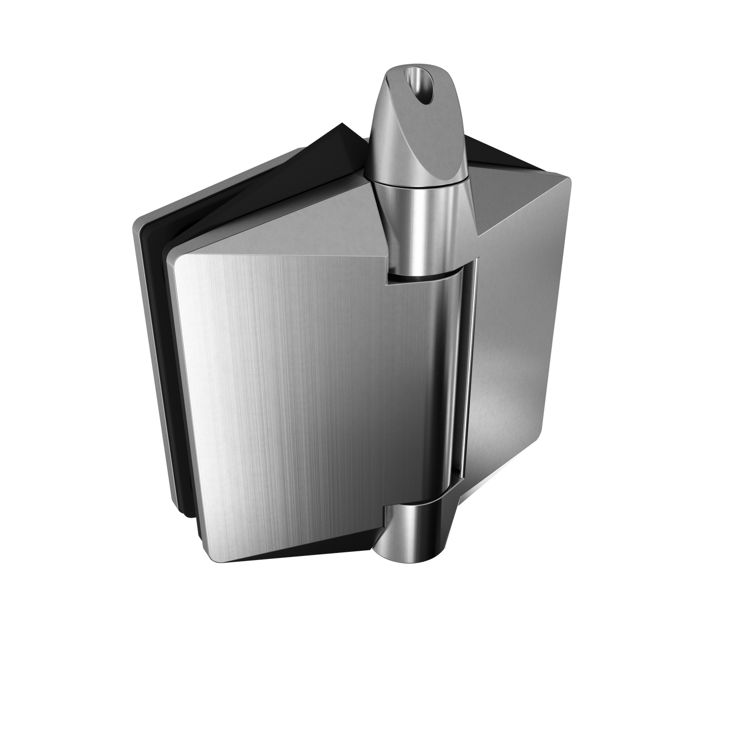 Polaris Soft Close Glass to Glass Pool Gate Hinge | SS2205 | Black, White, Satin & Polish